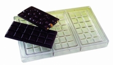 Moule Chocolat 3 Tablettes - La Boutique du Pâtissier