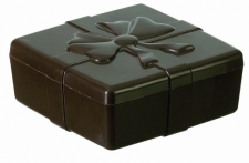 Moule Chocolat Boite Carrée Ruban - La Boutique du Pâtissier