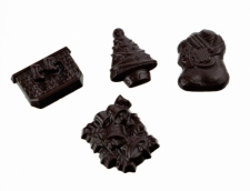 Moule Chocolat Mini-DécorNoël - La Boutique du Pâtissier