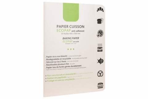 Papier Cuisson Ecopap - La Boutique du Pâtissier