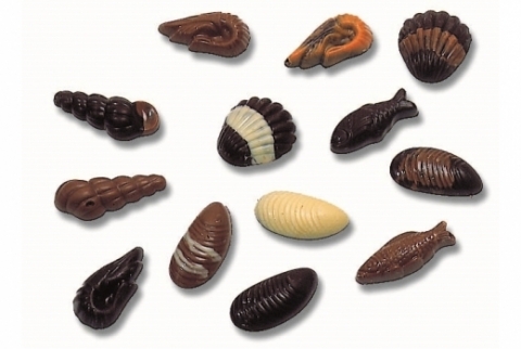 Moule Chocolat Assortiment Friture - La Boutique du Pâtissier