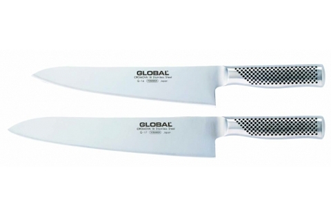 Couteau de Cuisine G16, G17 - Couteau Global - La Boutique du Pâtissier