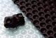 Feuille PVC Fond Relief Chocolat - La Boutique du Pâtissier